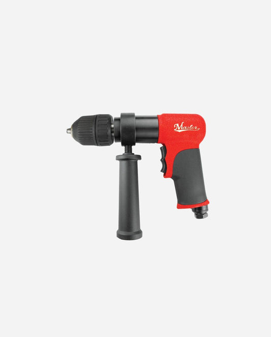 Master Palm 28550KJE Industrial Slow Speed Reversible 1/2" Air Drill with side Handle - 350 Rpm ( Made on Request ) - 28550KJE - USD $250 - Master Palm Pneumatic