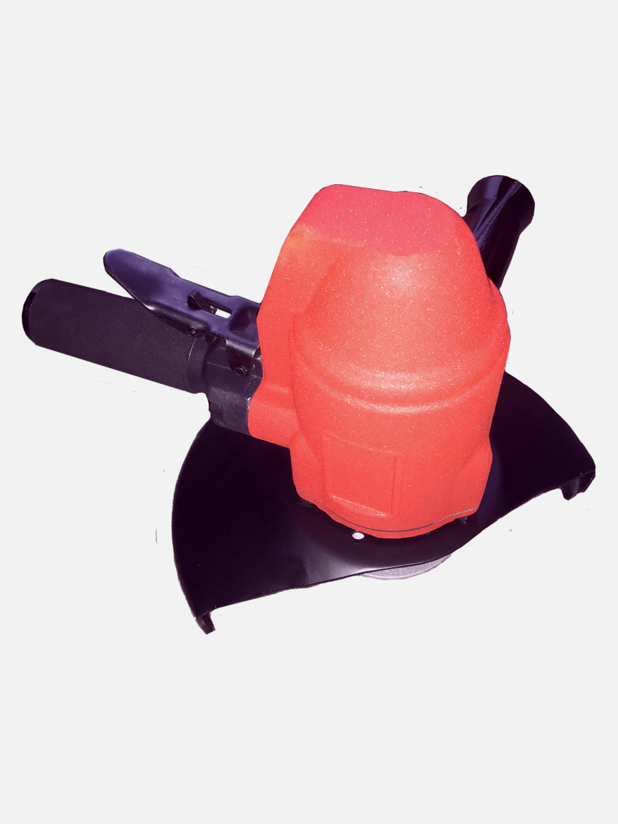 Industrial 9-Inch Vertical Air Grinder, 4HP/6000RPM - Low Air Consumption/High Performance