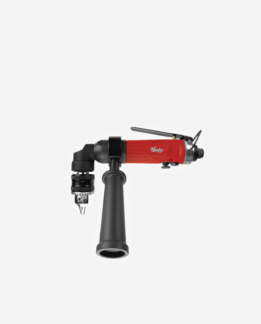 Master Palm Industrial 1/2" 90 Degree right Angle Air Drill Reversible with Keyed Chuck, 1700 Rpm, 0.5 Hp, 28500je - Custom Made