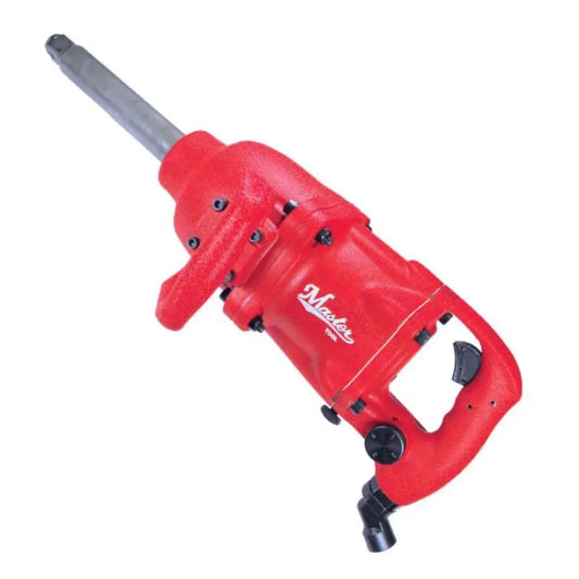 Master Palm 68420L Industrial D-handle 1" Drive Long Anvil Impact Wrench - 2600 Ft/lb - Custom Made