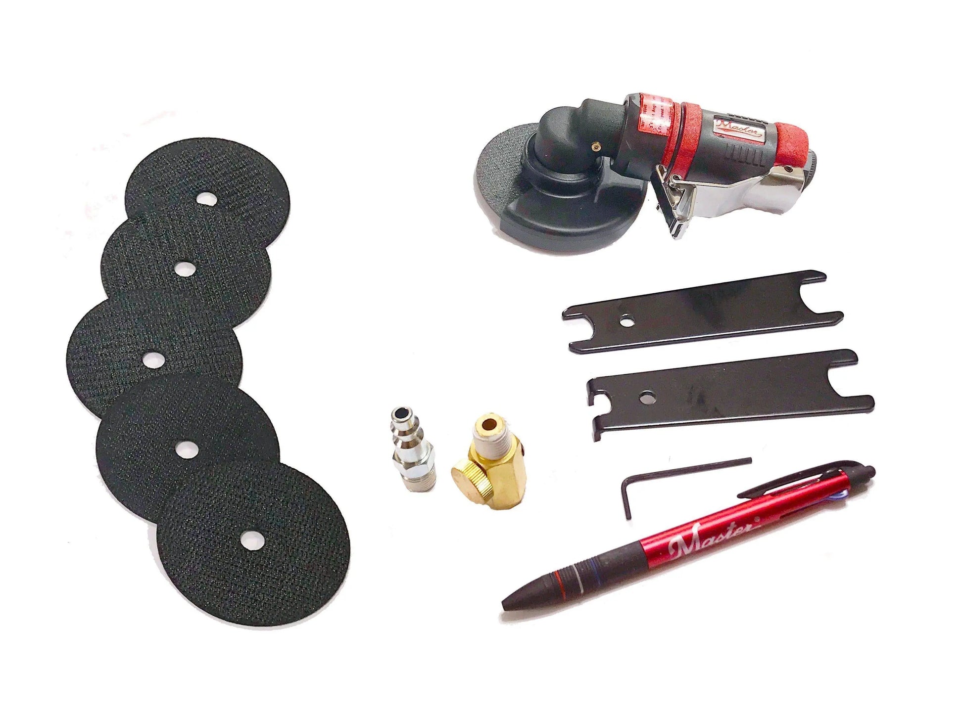 Small 3" Right Angle Cut-off Wheel Tool Set, 16500 Rpm, 18040 - 18040 - USD $250 - Master Palm Pneumatic